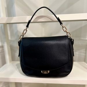 Kate Spade black leather bag